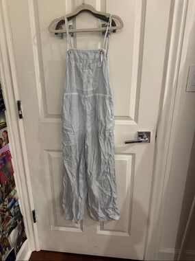 Billabong Light Blue Girls' Overalls Jumpsuit